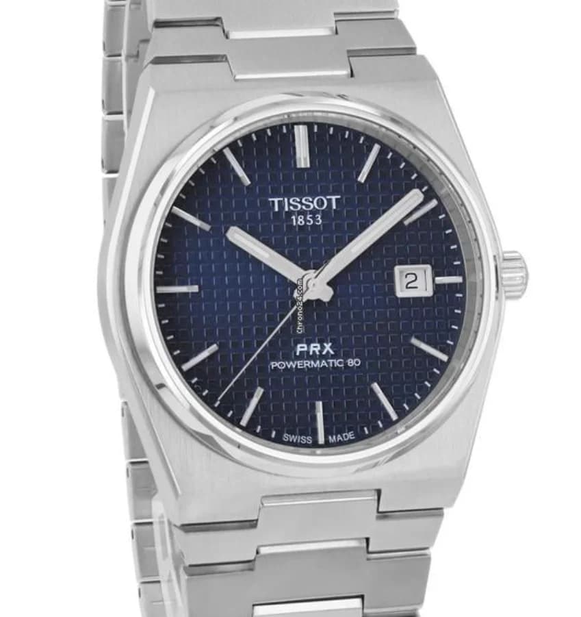 PRX Powermatic 80 40mm Blue Dial / Steel Bracelet