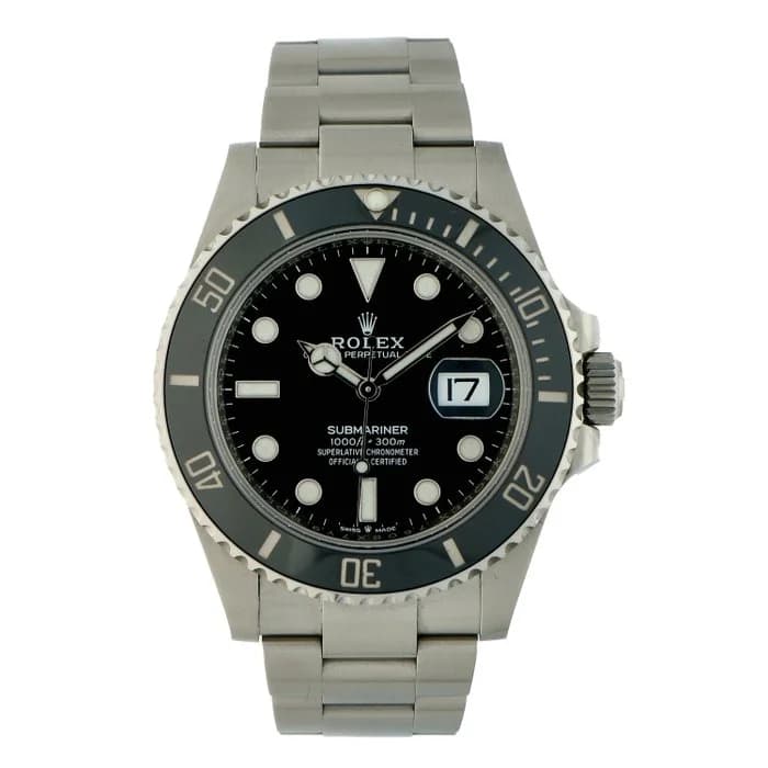 Submariner Date 41mm Oystersteel / Black / Cerachrom